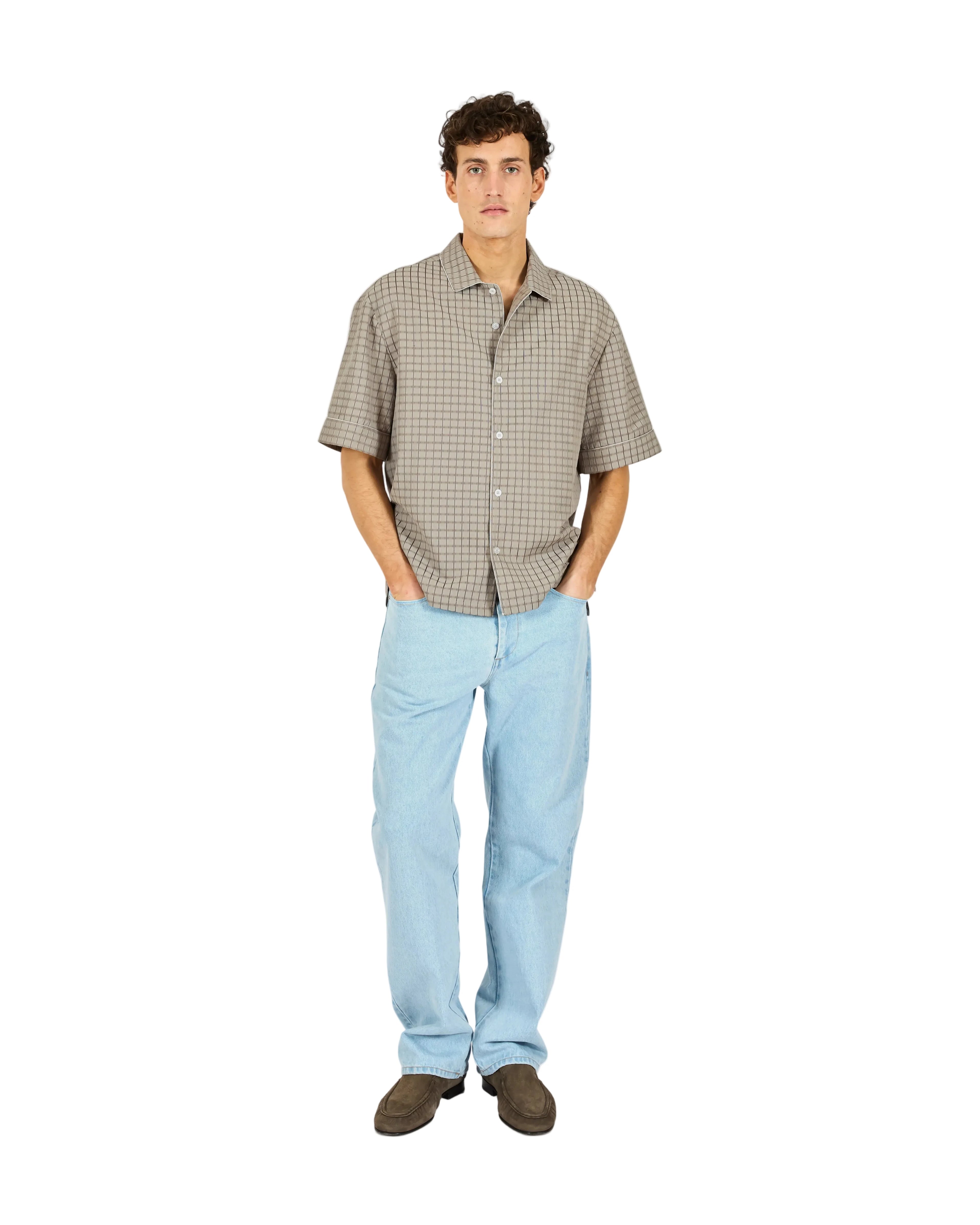 PLAID BOWLING SHIRT
