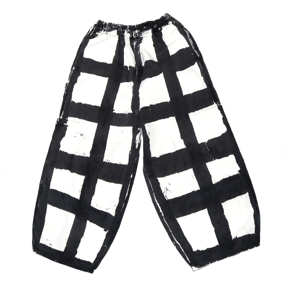 CHEF PANT / LICORICE CHECK