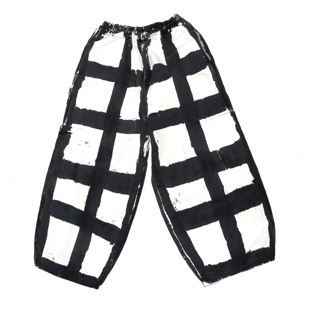 CHEF PANT / LICORICE CHECK