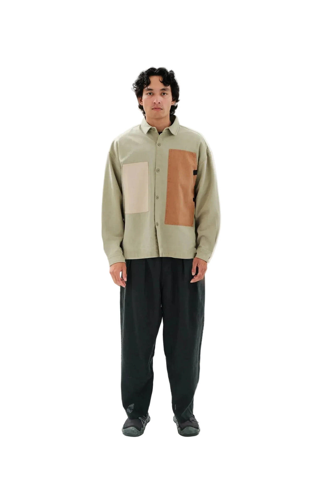 PLEATED TROUSERS