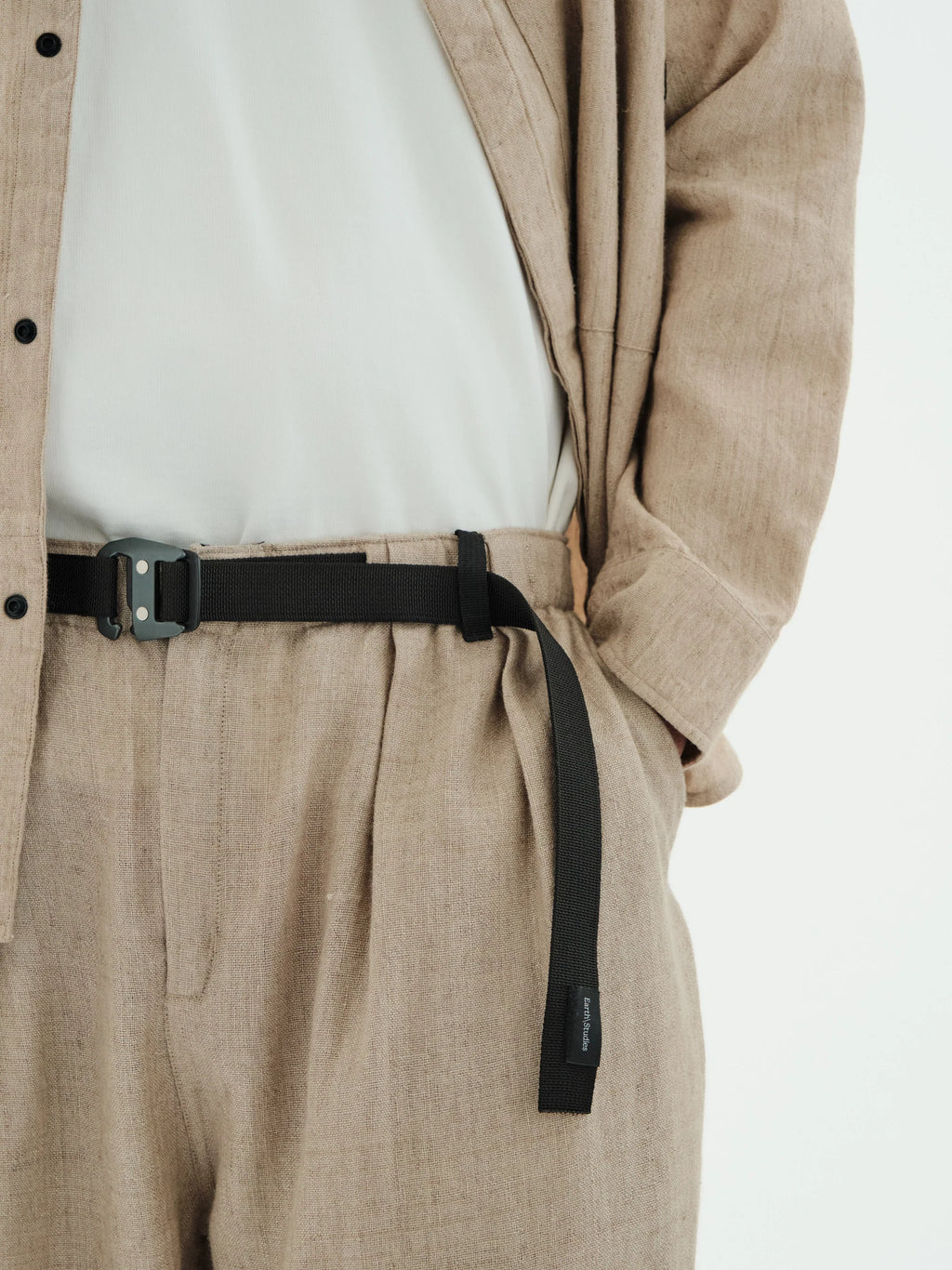 PLEATED TROUSERS / NATURAL