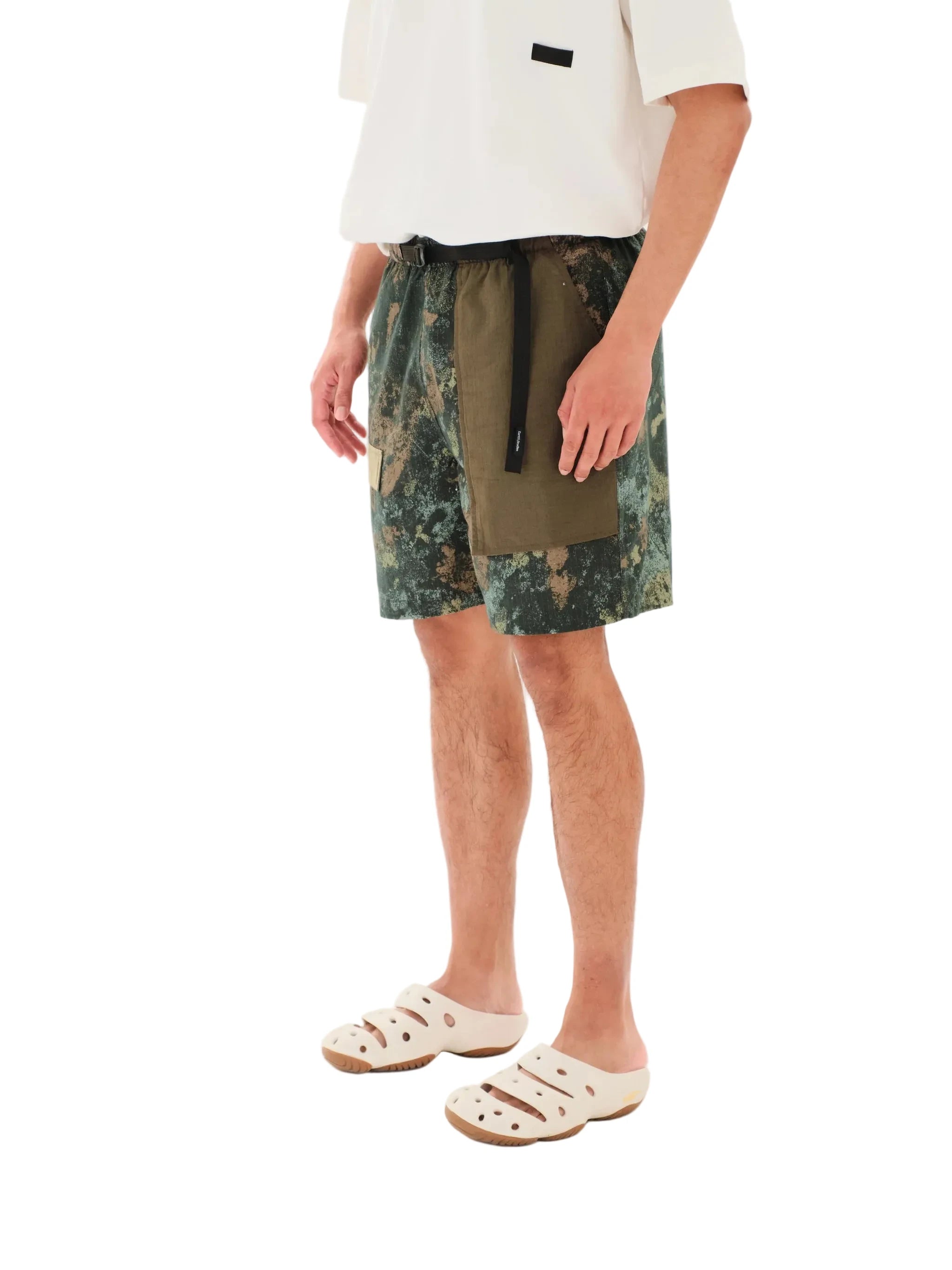 BLOCK SHORT / A.O.P.