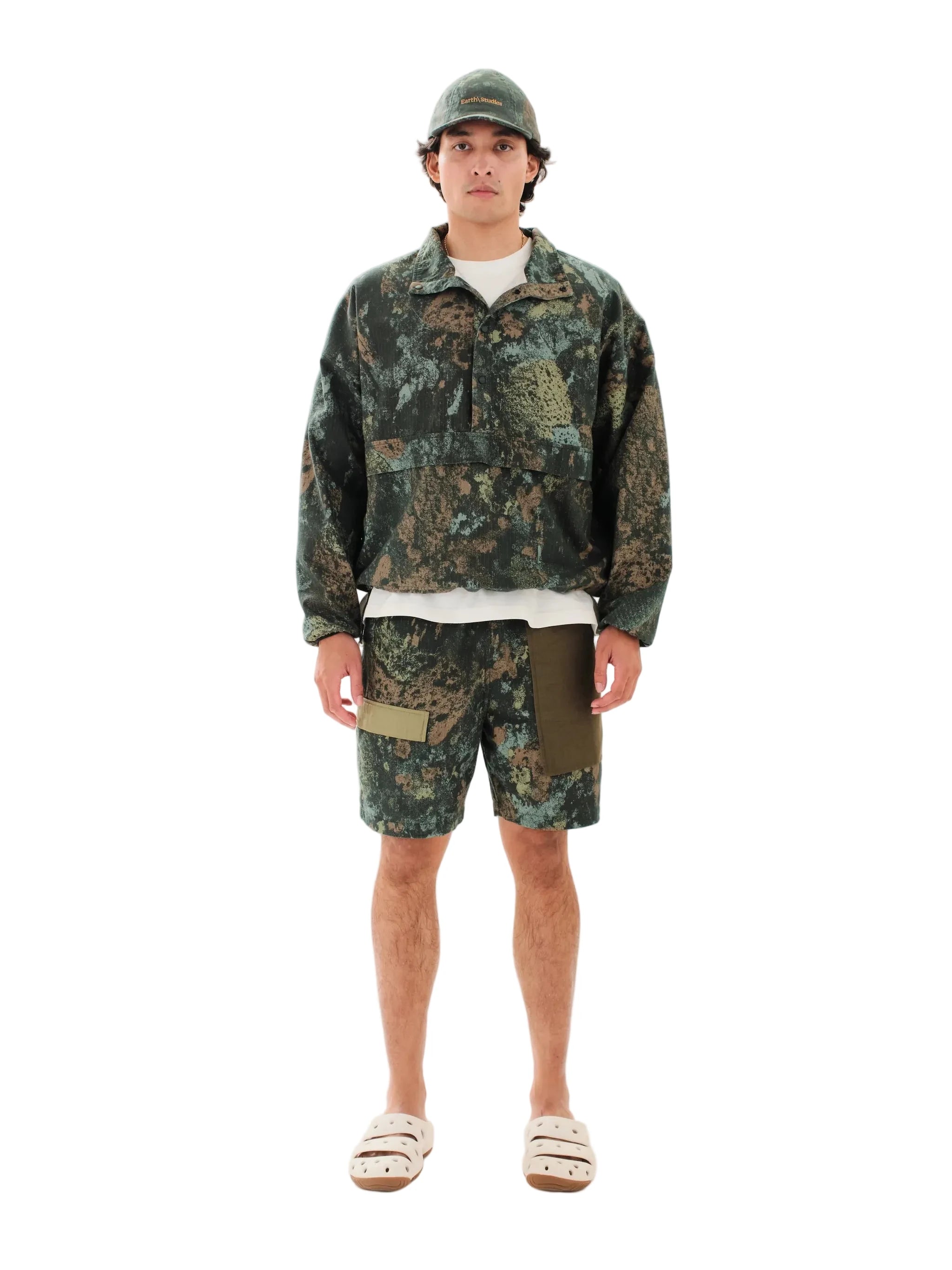 BLOCK SHORT / A.O.P.