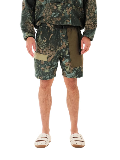 BLOCK SHORT / A.O.P.