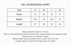 RESEARCH SHIRT / FIR