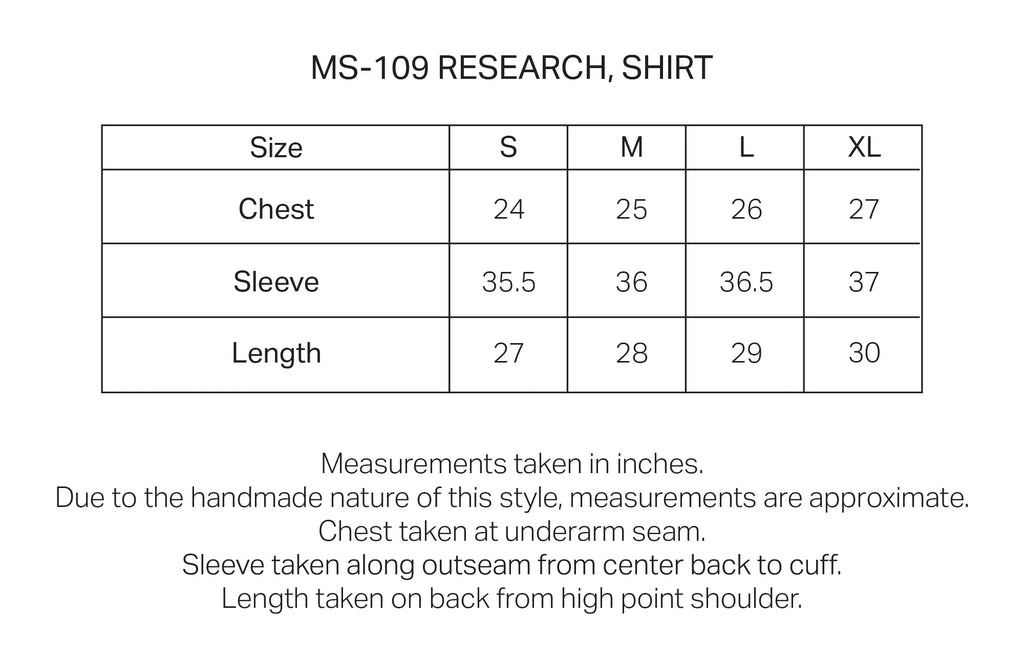 RESEARCH SHIRT