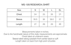RESEARCH SHIRT