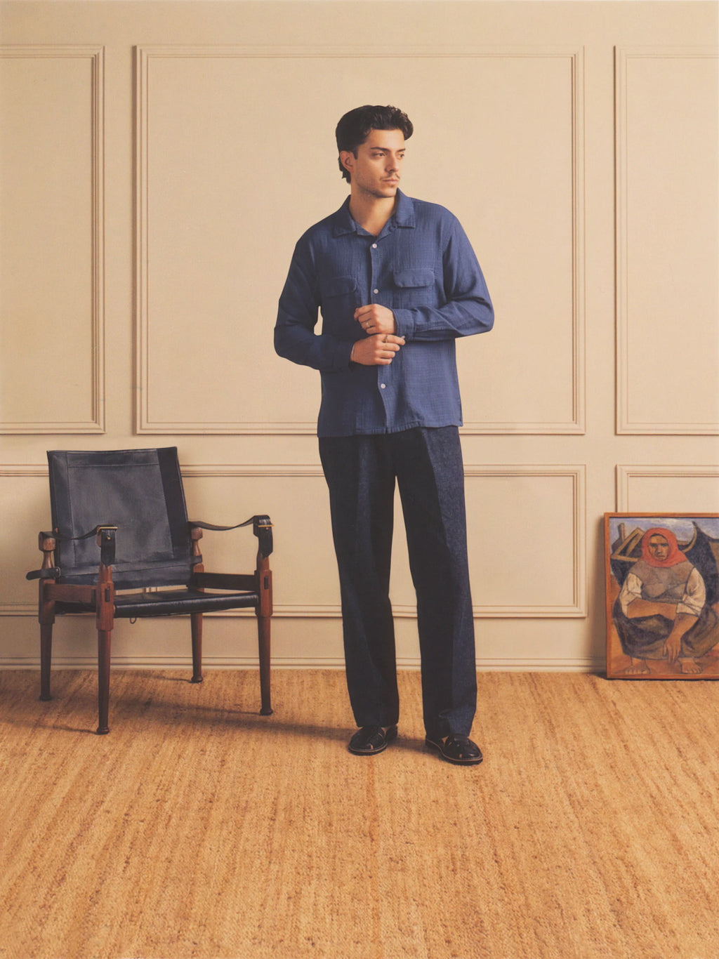 PARK TWILL PANT / DENIM