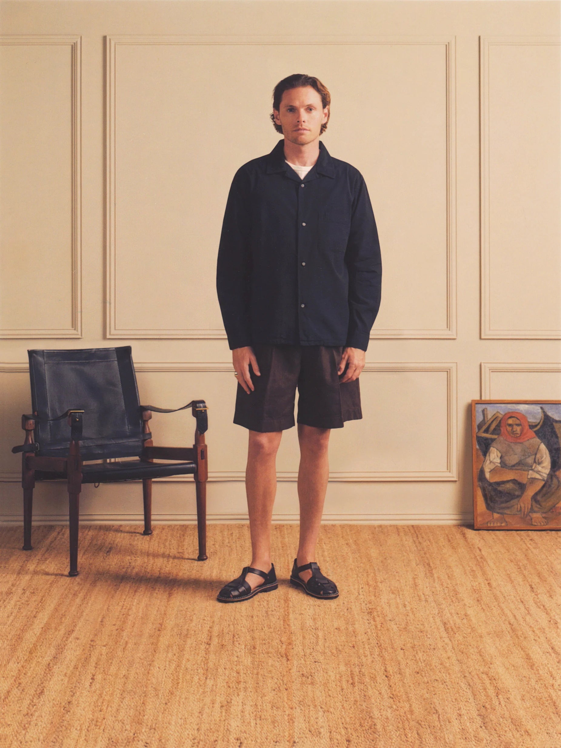 CANAL PLEATED SHORT