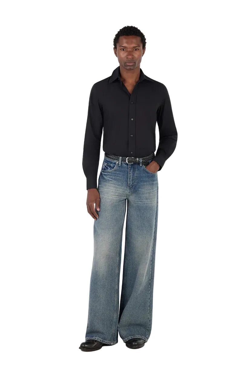 WOVEN LEATHER BELT