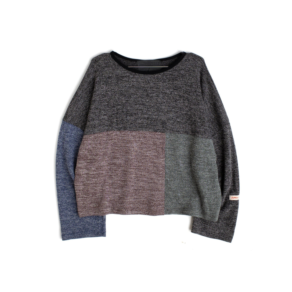 PANELED KNIT