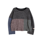 PANELED KNIT