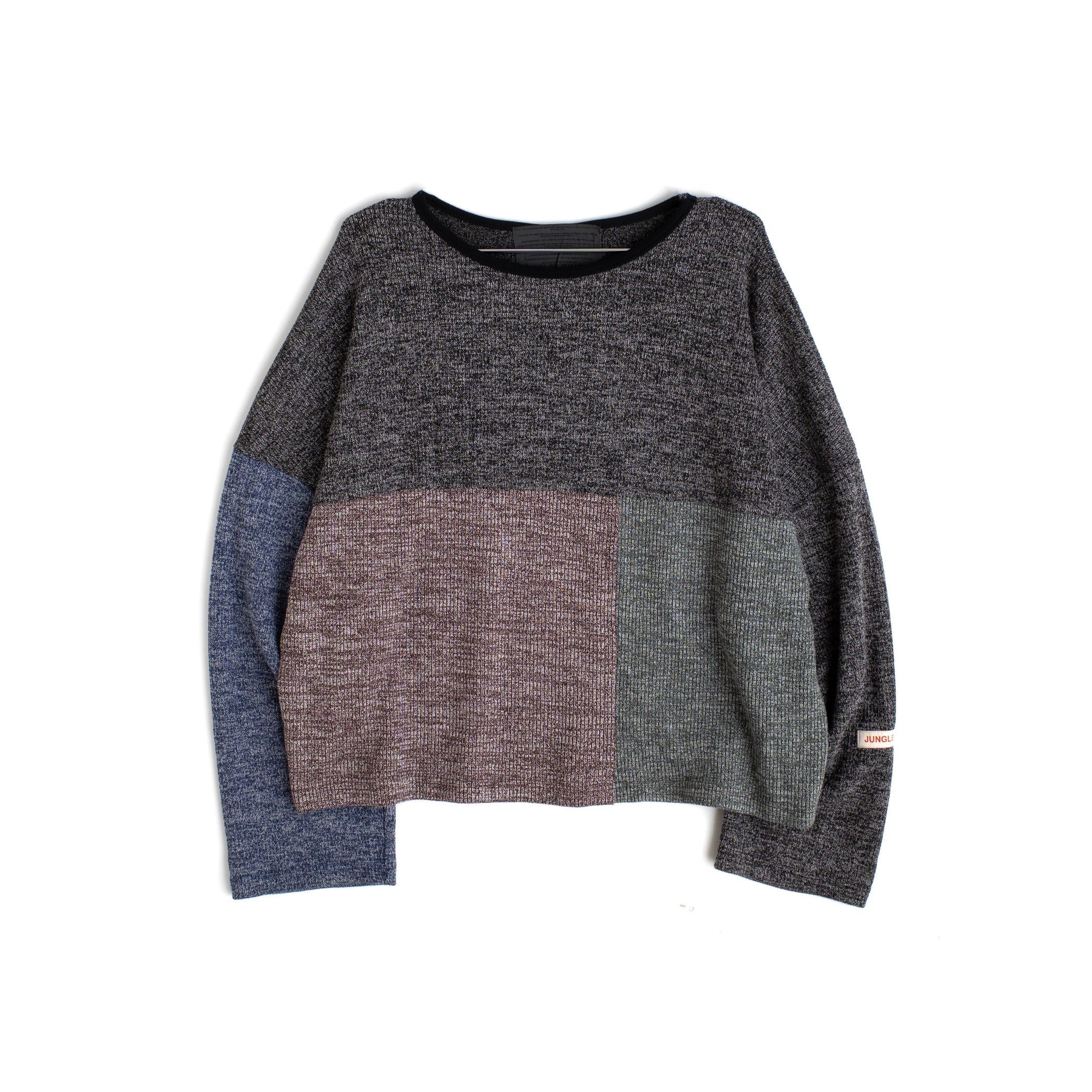 PANELED KNIT
