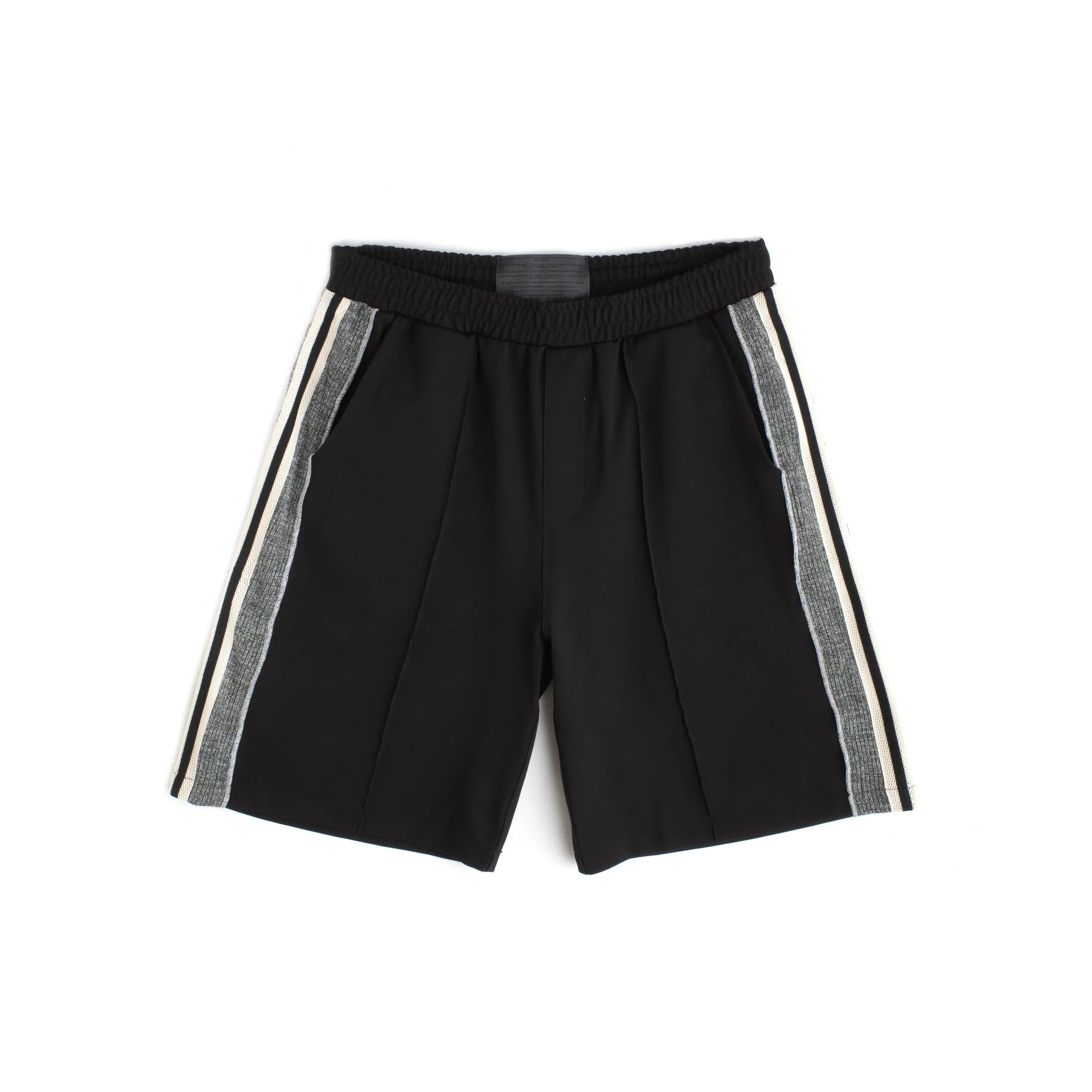 KNIT PANEL SHORTS
