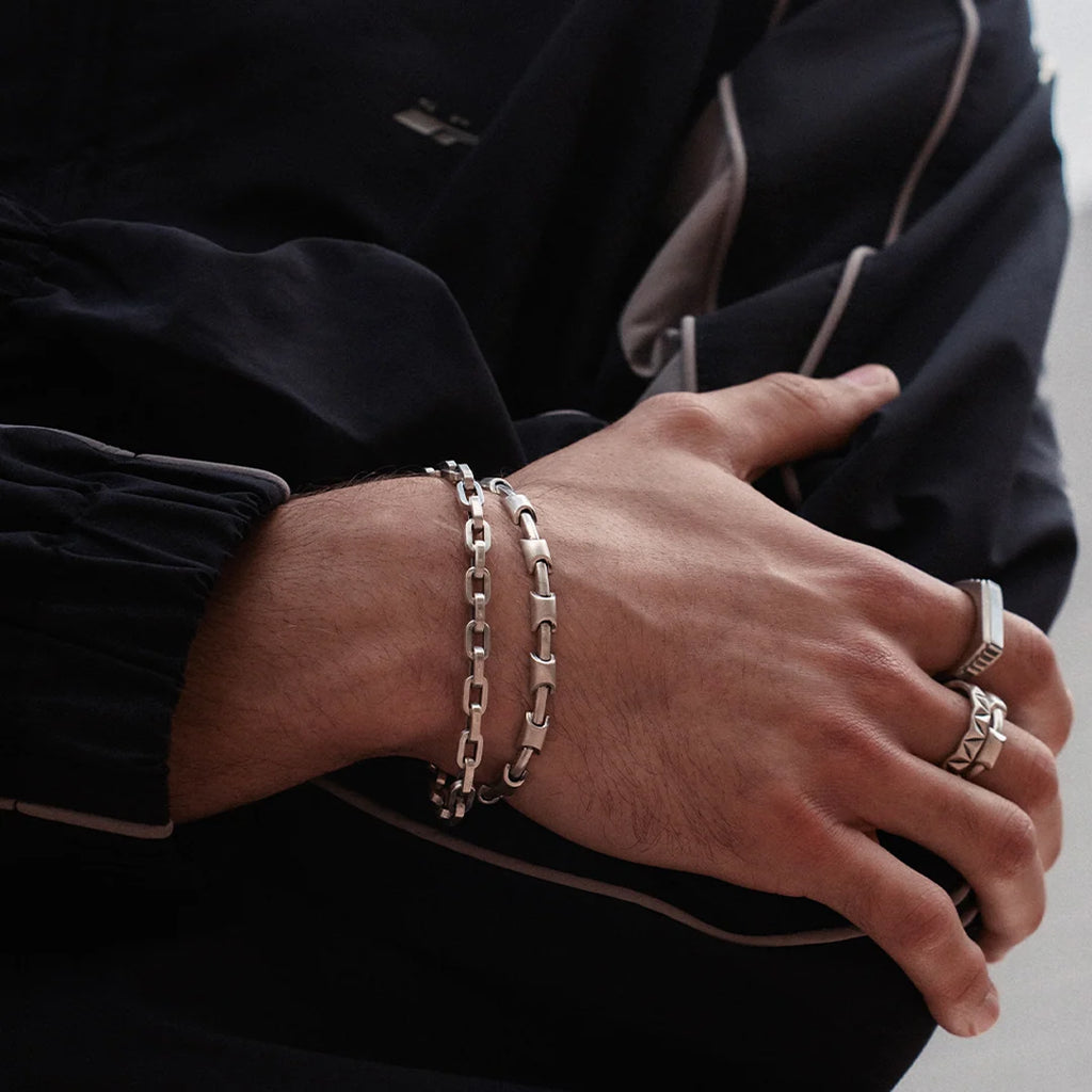 OVAL CHAIN BRACELET