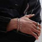 OVAL CHAIN BRACELET