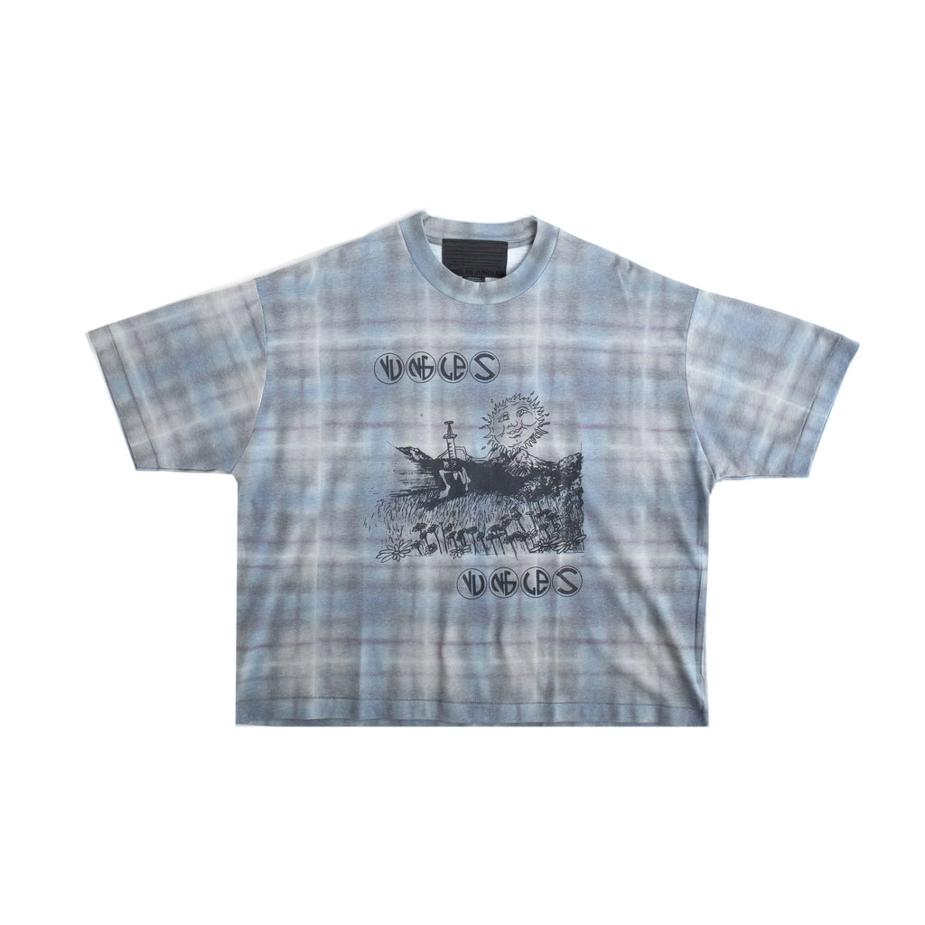 DAISIES PLAID TEE