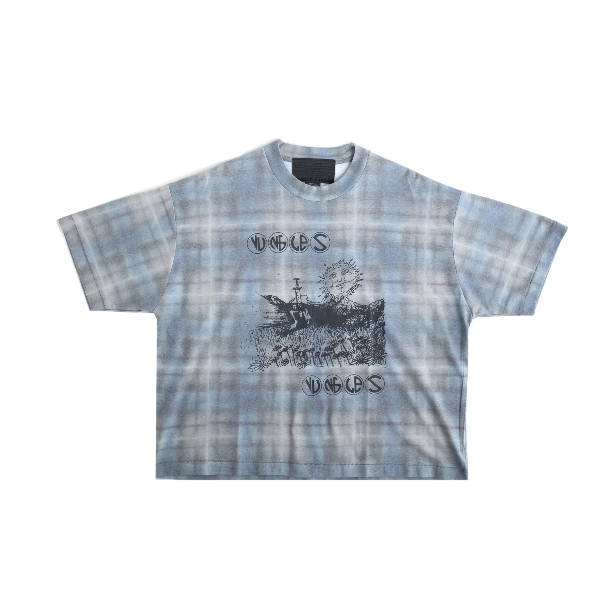 DAISIES PLAID TEE