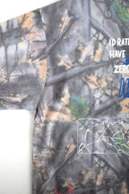 I'D RATHER CAMO TEE