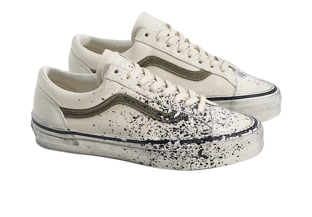 LX OLD SKOOL / PAINT SPLATTER TURTLEDOVE