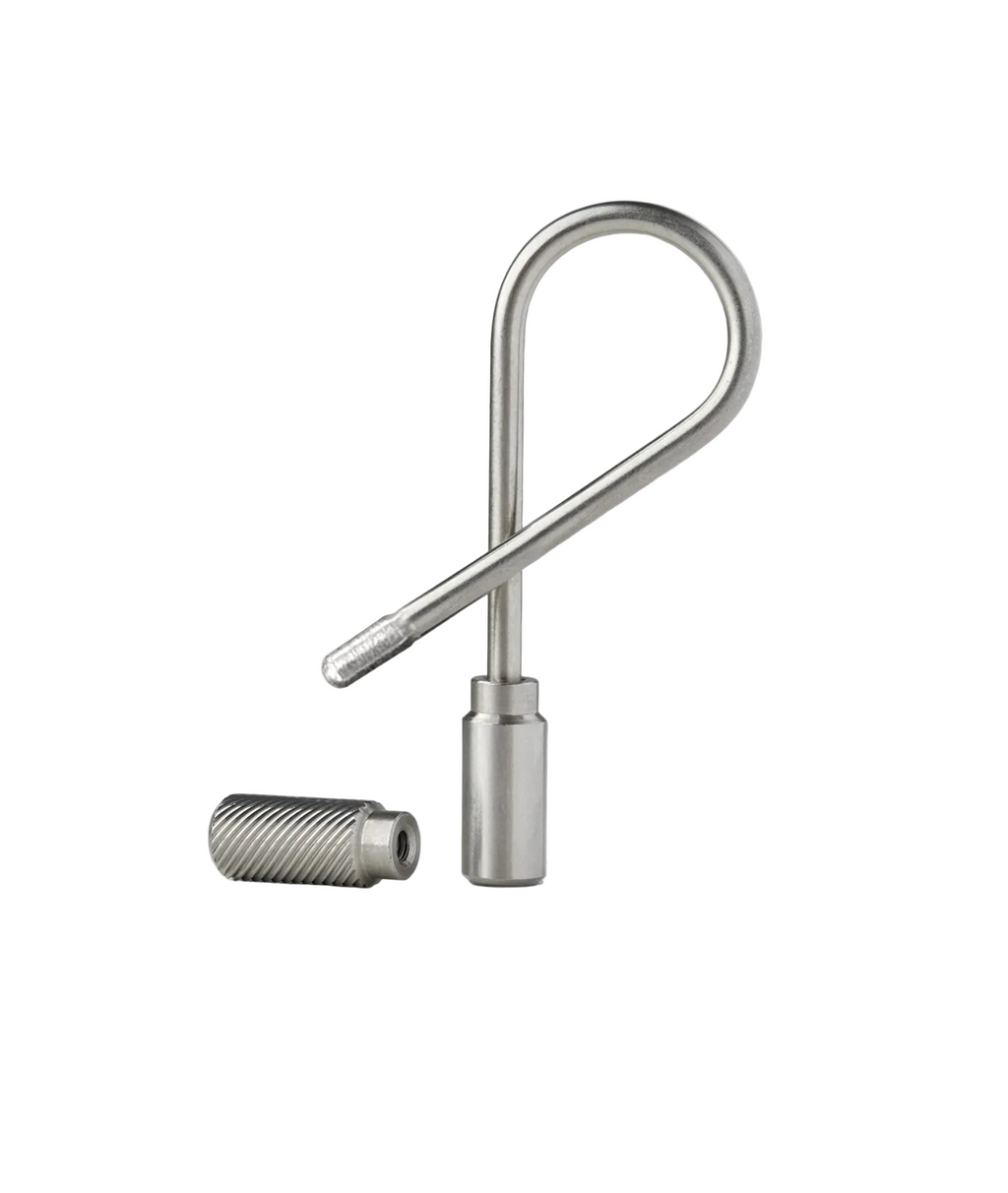 CLOSED HELIX KEYRING