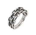 CHAIN STACK RING