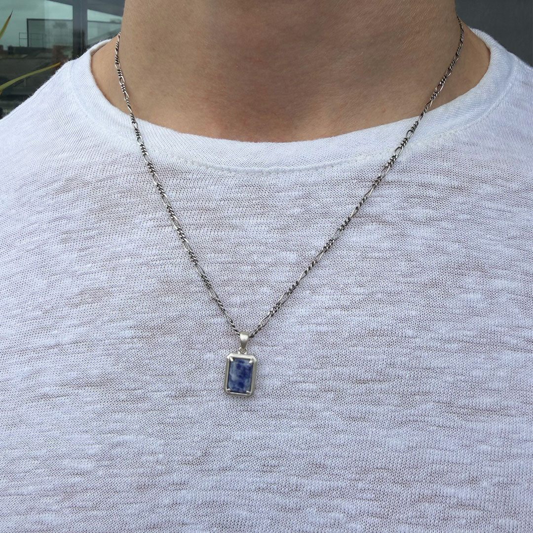 BLUE JASPER NECKLACE