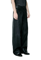 ALISTAIR WAXED DENIM TROUSERS