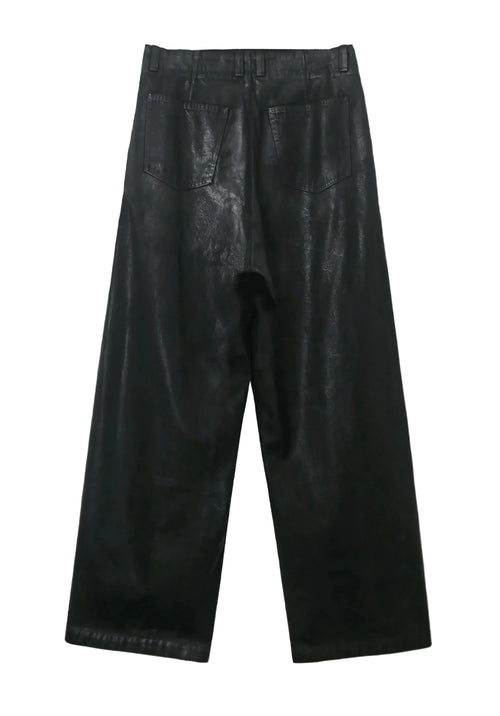 ALISTAIR WAXED DENIM TROUSERS