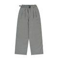 TWO TUCK WIDE PANTS / LIGHT GREY