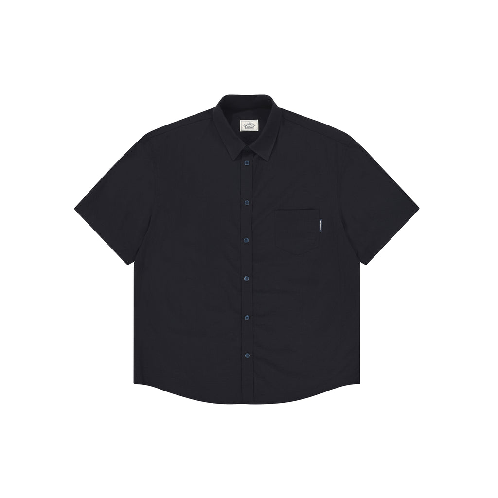 SHORTSLEEVE SEERSUCKER / NAVY