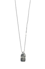 DISTRESSED DOG TAG NECKLACE