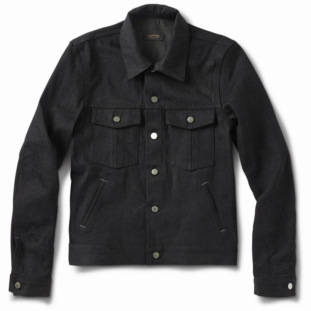 SULPHUR BLACK DENIM JACKET