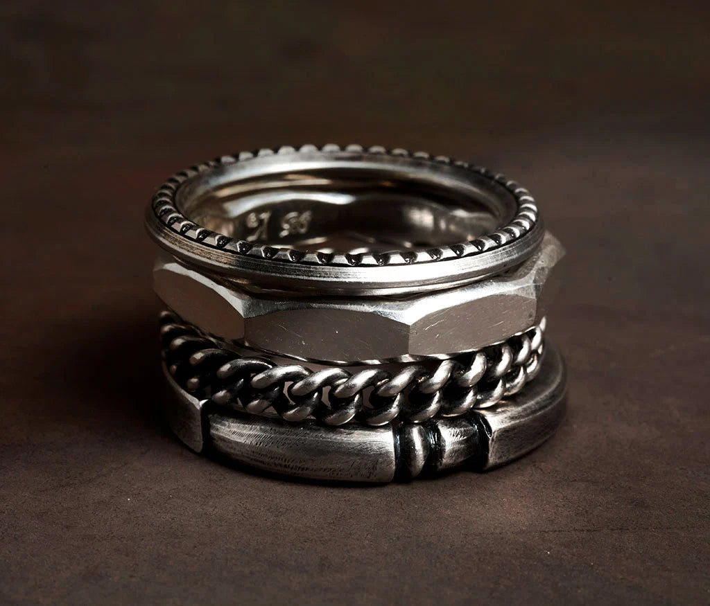 4 RING COMBINATION FACETS