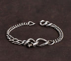 BONES CURB BRACELET