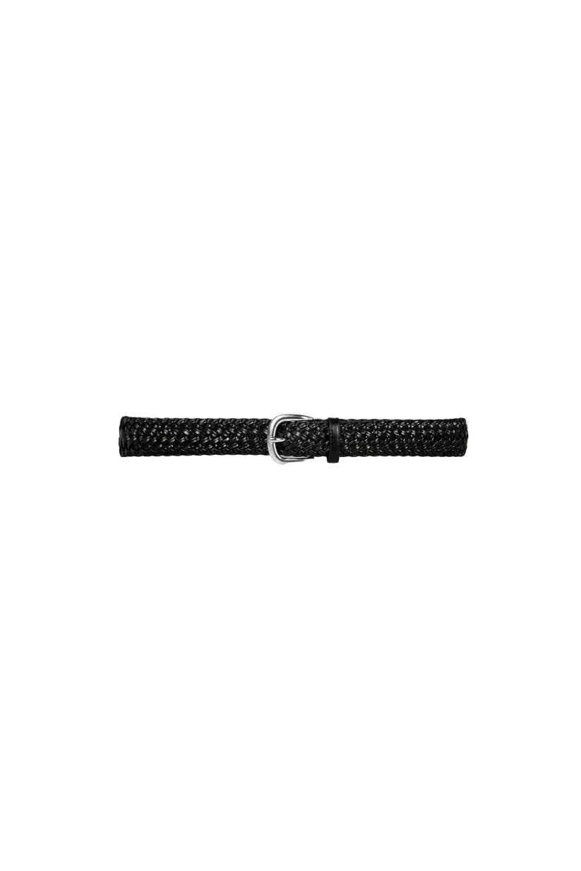 WOVEN LEATHER BELT